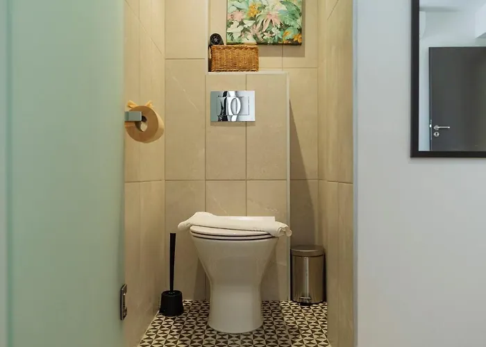 24 Penthouse - New Building & Parking Apartman Bukarest