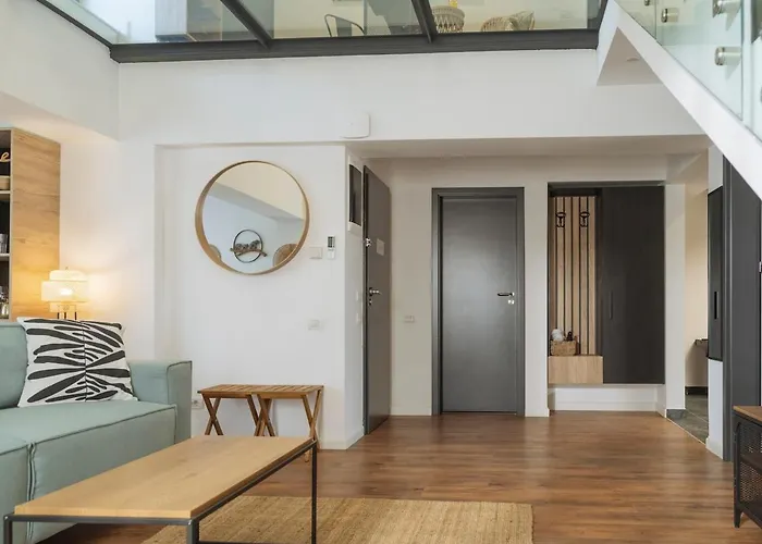 Apartman 24 Penthouse - New Building & Parking Bukarest